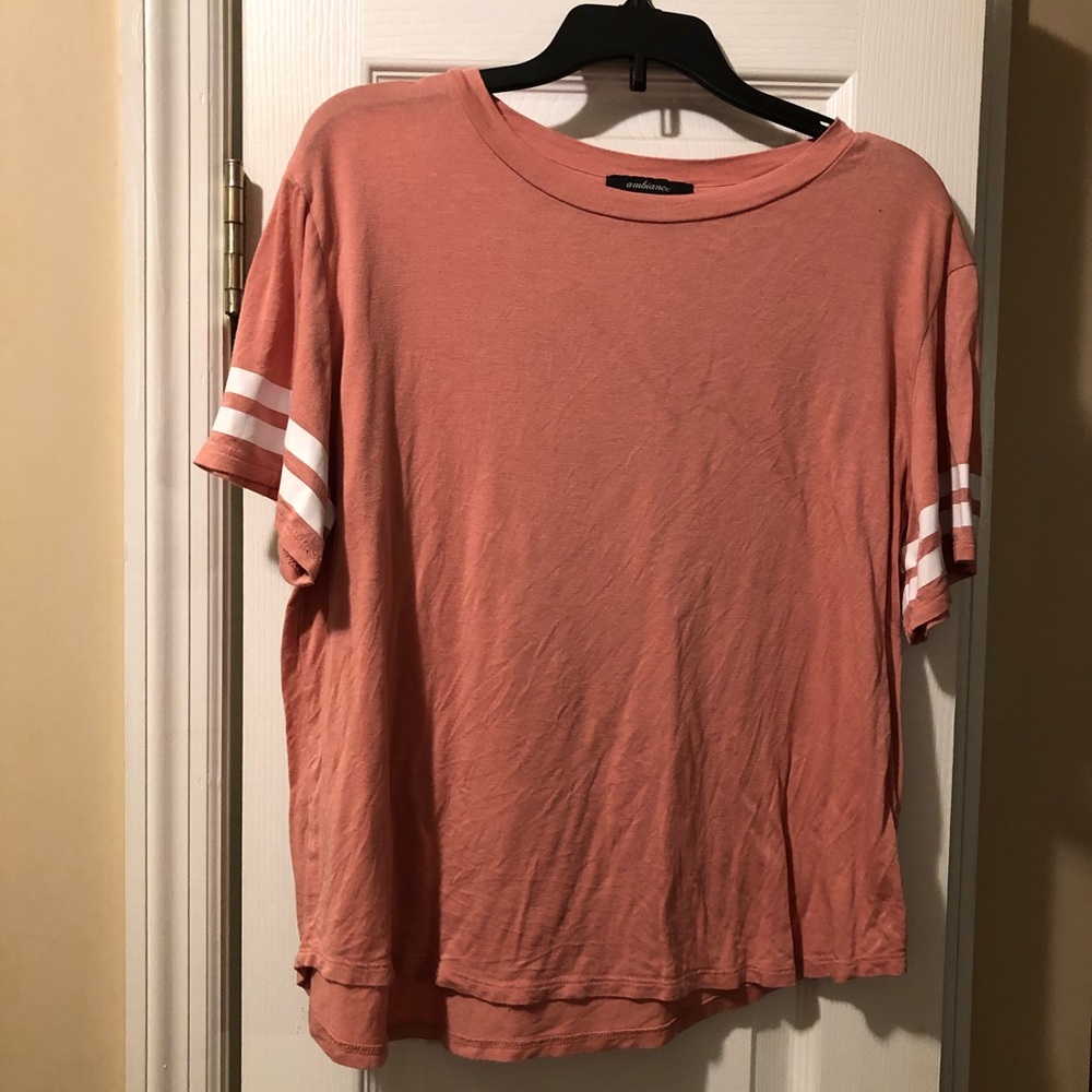 Dusty rose crop top! Super cute!